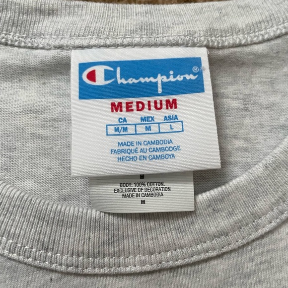 (NWT) Champion Authentic x Disney “Mickey Mouse & Friends” Shirt Men’s Medium - Picture 8 of 8